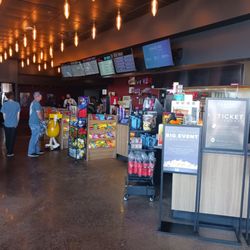 Concession stand and ticket counter