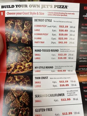 Menu photo 2 Jet's Pizza Mooresville, NC Menu photo 2 Jet's Pizza Mooresville, NC