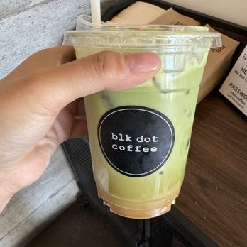Blk Dot Coffee - Iced VTMatcha - Coffee & Tea Near Me - Long Beach, California