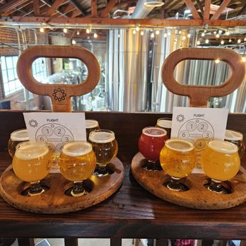 Original Pattern Brewing Company - beer flight is $18 for 6 beers - Breweries Near Me - Oakland, California