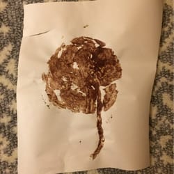 Doulas of Orange County - Placenta print! A welcomed bonus :) thanks again Jessica!!