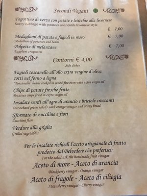 Menu photo 1 Belvedere Monte San Savino, AR