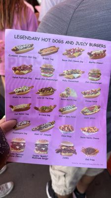 Menu photo 2 Pink's Hot Dogs Los Angeles, CA