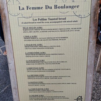 La Femme du Boulanger - Breakfast menu. Sat brunch 2018-10-27 - French Near Me - Nice, 06 La Femme du Boulanger - Breakfast menu. Sat brunch 2018-10-27 - French Near Me - Nice, 06