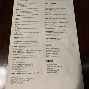 Thai Orchid - Menu August 2022 - Thai Near Me - Campbell, California