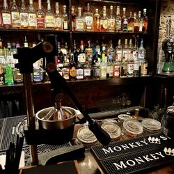 Speakeasy vibe with skilled bartenders.