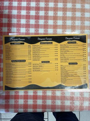 Menu photo 1 Dosa and Biryani House Saddle Brook, NJ
