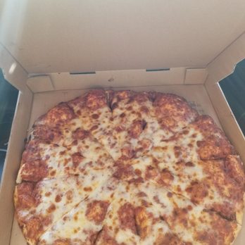 Pizza Chalet - $15.35 Large cheese pizza. A little too expensive for pizza if you ask me... nothing special. - Pizza Near Me - Covina, California