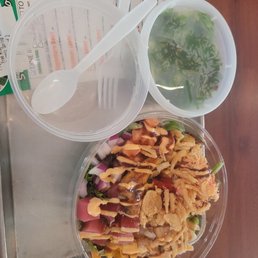 a bowl of salad and a bowl of salad a bowl of salad and a bowl of salad
