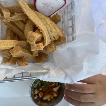 Gindi Thai - Tofu fries. Could have been thicker pieces - Sushi Bars Near Me - Burbank, California Gindi Thai - Tofu fries. Could have been thicker pieces - Sushi Bars Near Me - Burbank, California