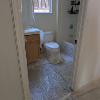 NextLevel Repipe - Plastic covering protecting floors, walls, furniture - Plumbing Near Me NextLevel Repipe - Plastic covering protecting floors, walls, furniture - Plumbing Near Me