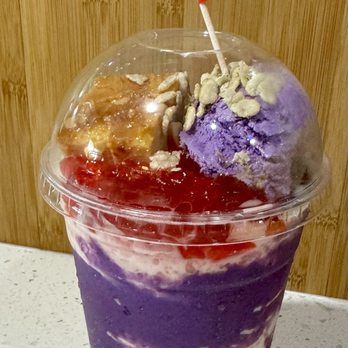 Tambayan - Halo halo which was actually decent tasting - Filipino Near Me - Mesa, Arizona Tambayan - Halo halo which was actually decent tasting - Filipino Near Me - Mesa, Arizona
