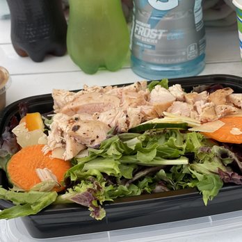 Smokin J's BBQ - The Salad with Smoked Chicken and balsamic dressing - Caterers Near Me - Poway, California Smokin J's BBQ - The Salad with Smoked Chicken and balsamic dressing - Caterers Near Me - Poway, California