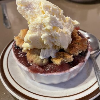 Antlers Cafe & Bar - fresh blueberry and apple cobbler is delicious - American Near Me - Young, Arizona Antlers Cafe & Bar - fresh blueberry and apple cobbler is delicious - American Near Me - Young, Arizona