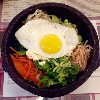 Song's Korean Restaurant - Dolsot Bibimbap with tofu (plus miso and side dish) - Korean Near Me - Halifax, Nova Scotia Song's Korean Restaurant - Dolsot Bibimbap with tofu (plus miso and side dish) - Korean Near Me - Halifax, Nova Scotia