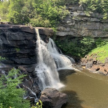 Blackwater Falls State Park - The falls are beautiful! This is the view from the observation deck. - Parks Near Me - Davis, West Virginia Blackwater Falls State Park - The falls are beautiful! This is the view from the observation deck. - Parks Near Me - Davis, West Virginia