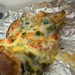 Angelaques Catering - This is a piece of the crawfish bread I had ate the rest lol Crawfish Bread
