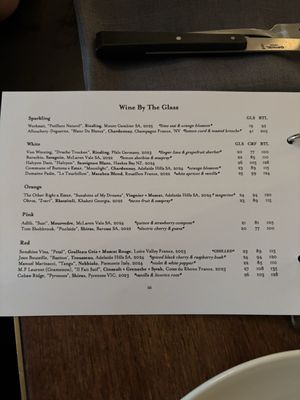 Menu photo 2 Ester Restaurant and Bar Chippendale, NSW