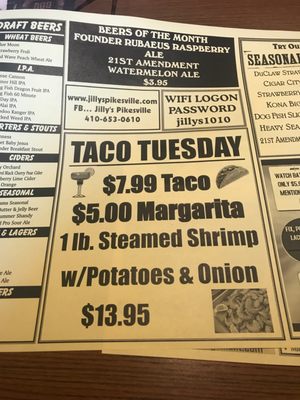 Menu photo 8 Jilly's Bar & Grill Pikesville, MD Menu photo 8 Jilly's Bar & Grill Pikesville, MD