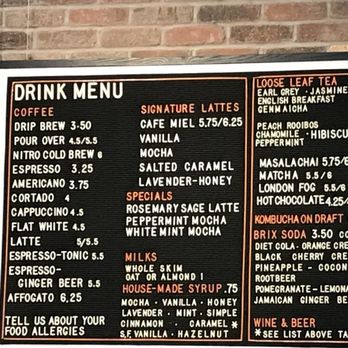 The Stray - Menu - Coffee Roasteries Near Me - Grand Rapids, Michigan