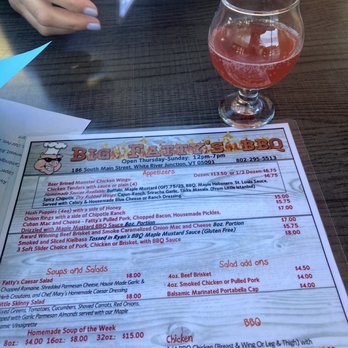 Big Fatty's BBQ - Barbeque Near Me - White River Junction, Vermont