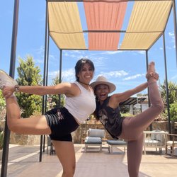 MS Tours - Did some yoga at Entre Vides in Valle de Guadalupe w/ MS Tours
