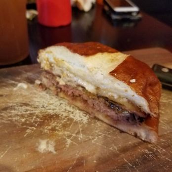 Flamme Burger - Keystone - Hawaiian burger on a pretzel bun - Burgers Near Me - Indianapolis, Indiana Flamme Burger - Keystone - Hawaiian burger on a pretzel bun - Burgers Near Me - Indianapolis, Indiana