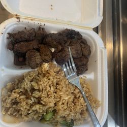 Carrollton Kobe Japanese Restaurant - Hibachi Filet & rice