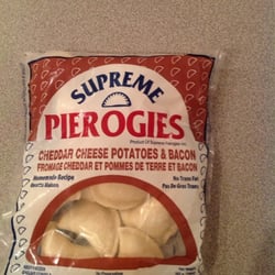 Les perogies! À essayer!