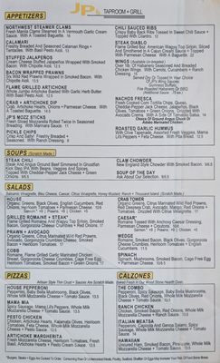 Menu photo 4 JP's Taproom+Grill Kent, WA