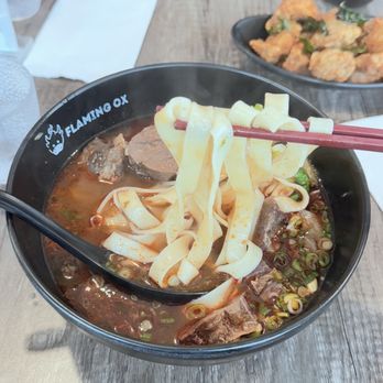 Flaming Ox - Thick or thin noodles selection - Taiwanese Near Me - San Jose, California Flaming Ox - Thick or thin noodles selection - Taiwanese Near Me - San Jose, California