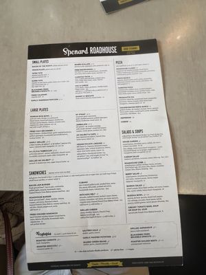 Menu photo 1 Spenard Roadhouse Anchorage, AK Menu photo 1 Spenard Roadhouse Anchorage, AK