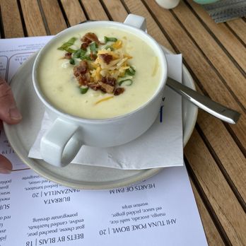 Kestrel Kitchen - Really good baked  potato soup - Salad Near Me - Indian Wells, California