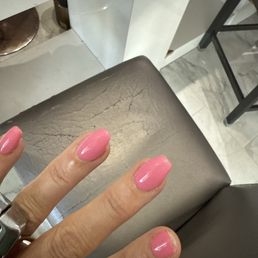 Broken nail. Broken nail.