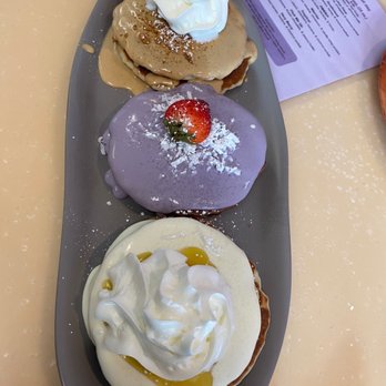 My Cafe - Flight of pancakes - Breakfast & Brunch Near Me - Kapolei, Hawaii My Cafe - Flight of pancakes - Breakfast & Brunch Near Me - Kapolei, Hawaii