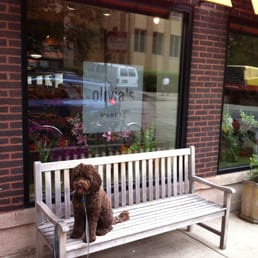 Mr. Sweaters waiting for me to finish the grocery shopping.