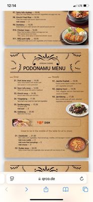 Menu photo 2 Podonamu Kingston, ON