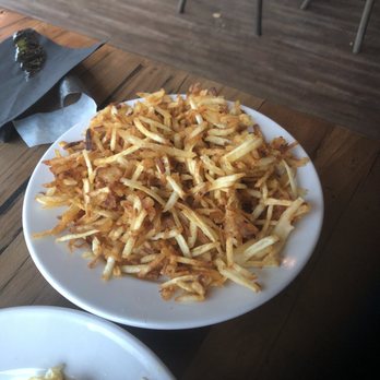 Seven Mile Cafe - Overdone hash browns. I didn't know I asked for French fries. SMH - Breakfast & Brunch Near Me - Denton, Texas Seven Mile Cafe - Overdone hash browns. I didn't know I asked for French fries. SMH - Breakfast & Brunch Near Me - Denton, Texas