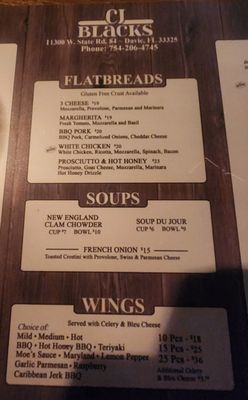 Menu photo 7 CJ Blacks Davie, FL Menu photo 7 CJ Blacks Davie, FL