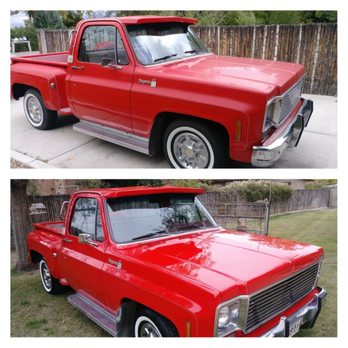 Grime2Shine - 1978 Chevy Trick with Macco Paint and Oxidation. Paint Correction and Ceramic - Auto Detailing Near Me