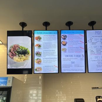 Hi Poke - The menu 1 of 2 - Poke Near Me - San Diego, California Hi Poke - The menu 1 of 2 - Poke Near Me - San Diego, California