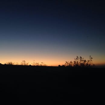 Indian Cove Campground - Dusk. - Campgrounds Near Me - Twentynine Palms, California