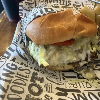 The Brave Burger - BLUE CHEESEBURGER - Burgers Near Me - Ocoee, Florida The Brave Burger - BLUE CHEESEBURGER - Burgers Near Me - Ocoee, Florida