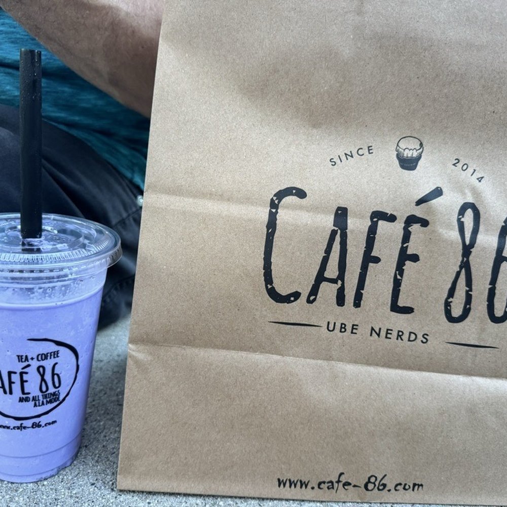 Cafe 86 - Monster shake (ube with Oreos) - Cafes Near Me - Northridge, California Cafe 86 - Monster shake (ube with Oreos) - Cafes Near Me - Northridge, California