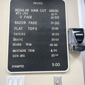 Patron's Barber Shop - Current Pricing as of 8/27/22 - Barbers Near Me - Van Nuys, California Patron's Barber Shop - Current Pricing as of 8/27/22 - Barbers Near Me - Van Nuys, California