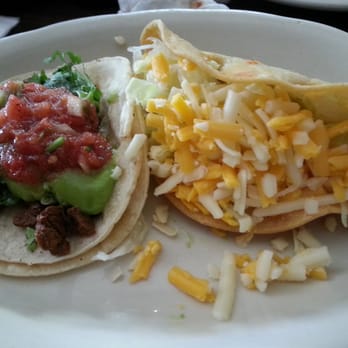 Guadalupe's - Taco la Mexicana and a hard shell taco with the works - Mexican Near Me - Azusa, California Guadalupe's - Taco la Mexicana and a hard shell taco with the works - Mexican Near Me - Azusa, California