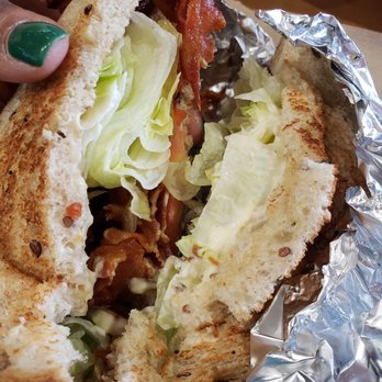 THB Bagelry & Deli - Here's a picture of my sloppy BLT... $6 BLT !! - Bagels Near Me - Timonium, Maryland