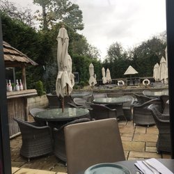 Namaste Lounge - Outside was cute, lots of natural light inside