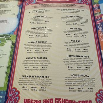 Mellow Mushroom - Pizza menu - Bars Near Me - Owensboro, Kentucky