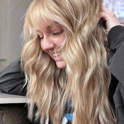 Jacinda Gibson Hair Artist - Full highlights and a haircut.